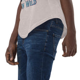Born Wild Men's Curved Hem T-Shirt - Beyond T-shirts